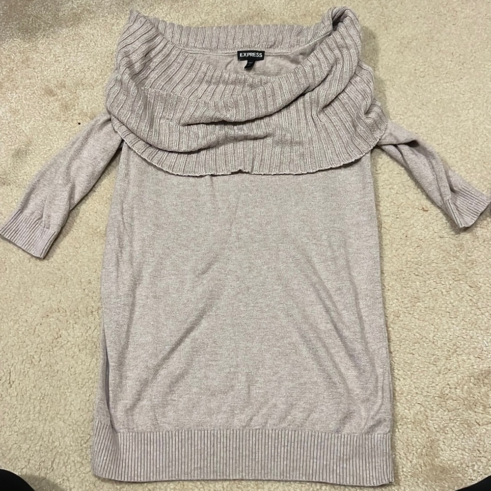EXPRESS cowl neck sweater!